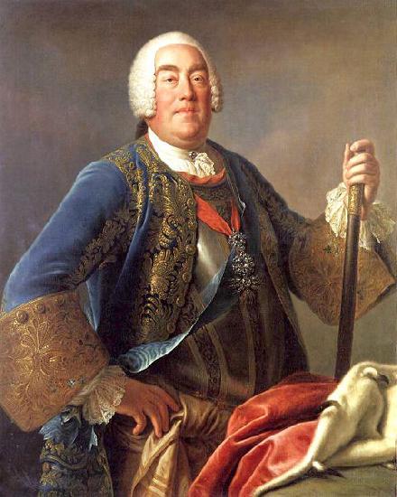 Pietro Antonio Rotari Portrait of King Augustus III of Poland oil painting image
